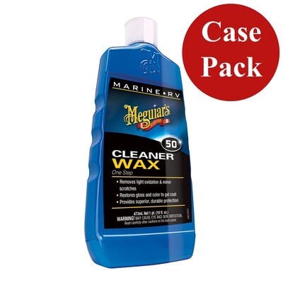 Meguiar's Boat/RV Cleaner Wax - 16 oz - *Case of 6* Meguiar's Boat/RV Cleaner Wax - 16 oz - *Case of 6*