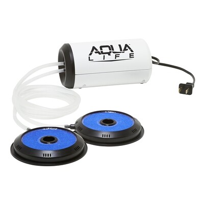 Frabill Aqua-Life® Aerator Dual Output 110V - Greater Than 100 Gallons
