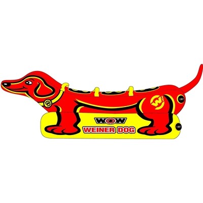 WOW Watersports Weiner Dog 3 Towable - 3 Person
