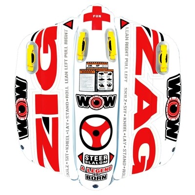 WOW Watersports Zig Zag Towable - 1 Person