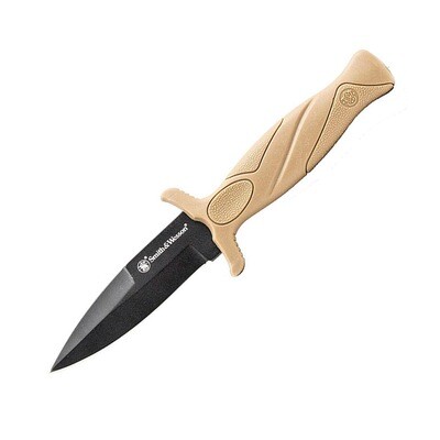 S&w Fde 6.25in High Carbon S.s. Boot Knife