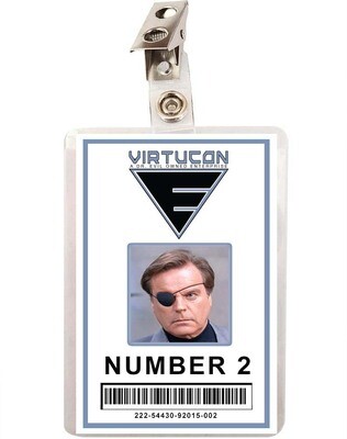 Austin Powers Number 2 Virtucon ID Badge