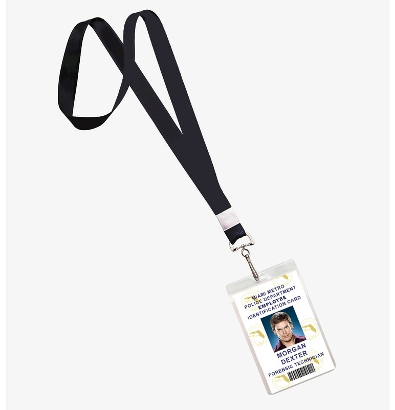 Dexter Miami Police ID Badge Lanyard