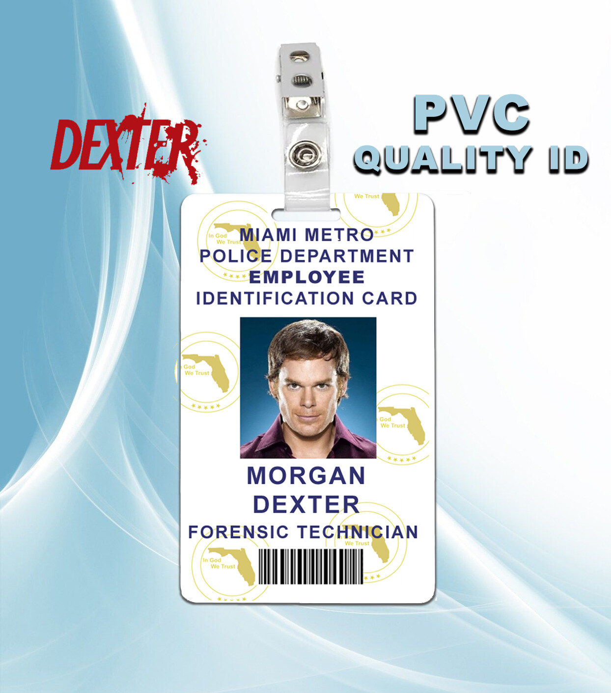 Dexter ID Badge PVC