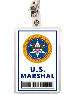 US Marshal ID Badge