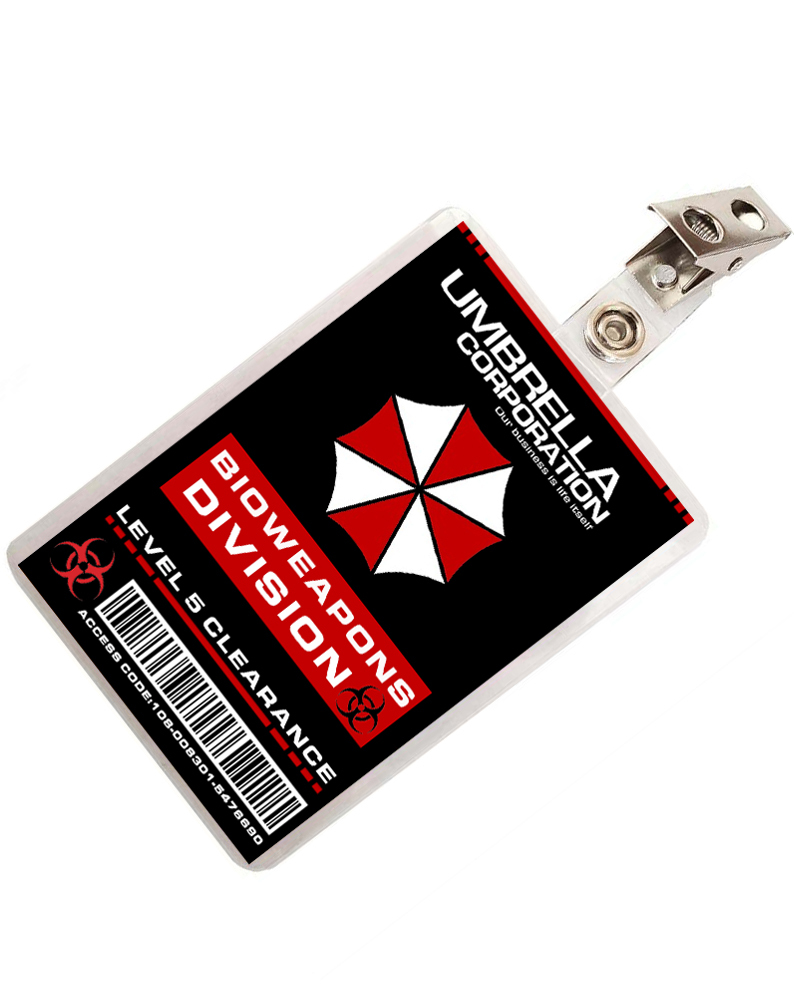 Umbrella Corp. ID badge