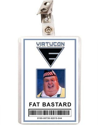 Austin Powers Fat Bastard Virtucon ID Badge