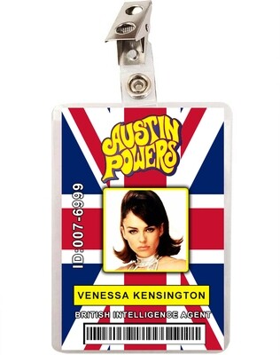 Austin Powers Venessa Kensington ID Badge