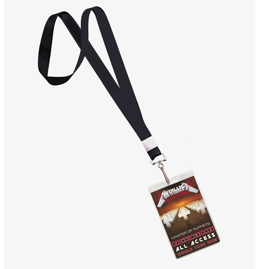 Metallica Master of Puppets Backstage Pass Lanyard ID