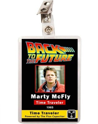 Back To The Future Marty McFly ID Badge
