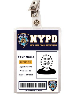 Custom Brooklyn Nine Nine 99 NYPD ID Badge