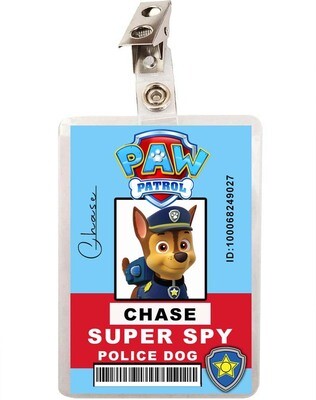 Paw Patrol Chase Police ID Badge