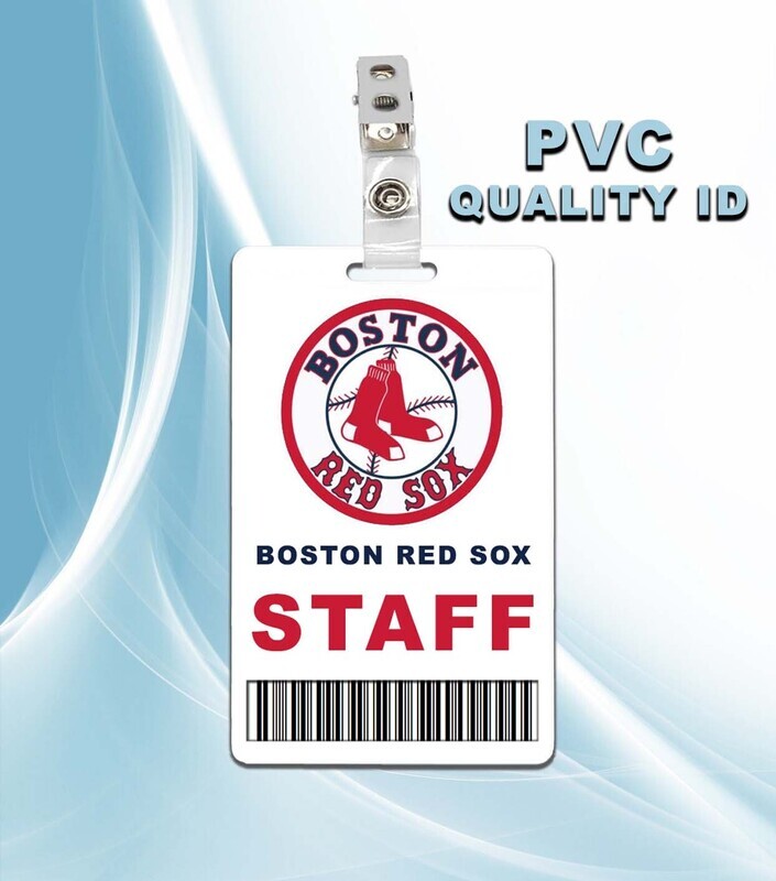 Boston Red Sox Staff Pass ID Badge PVC