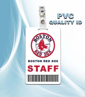 Boston Red Sox Staff Pass ID Badge PVC