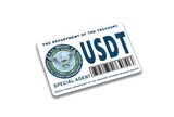 USDT Department of the Treasury ID Card