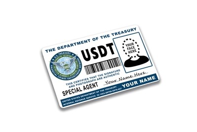 Custom Treasury Department Special Agent ID Card