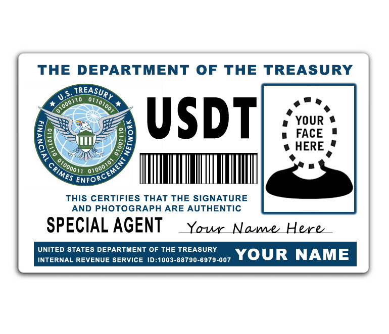 Special Agent Id Card Template