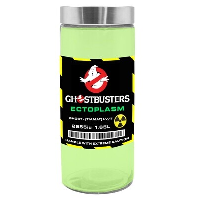Ghostbusters Ectoplasm 1.65L Large Glass Vial Display