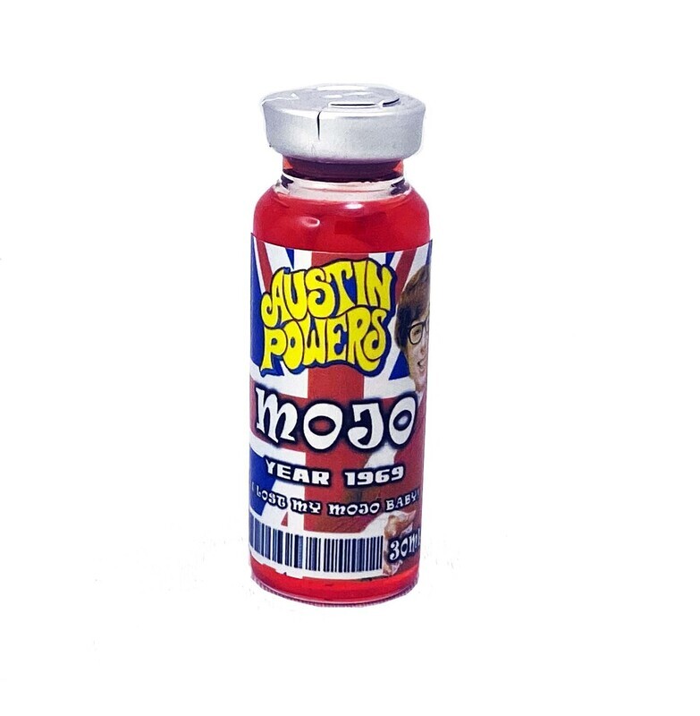 Austin Powers MOJO Sample Vial  Movie Prop in a Bottle
