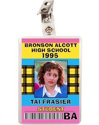 Clueless Tai Frasier High School Student ID Badge