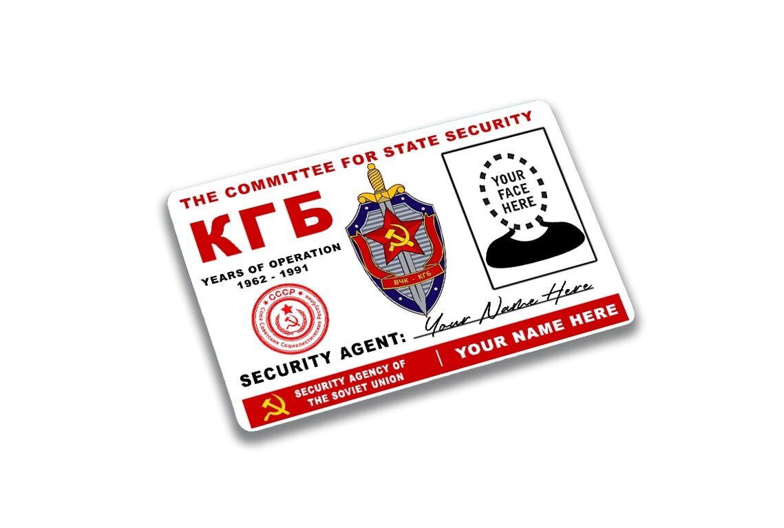 Custom KGB ID Card