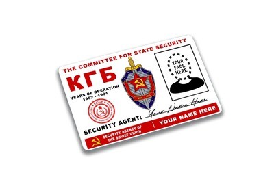 Custom KGB ID Card