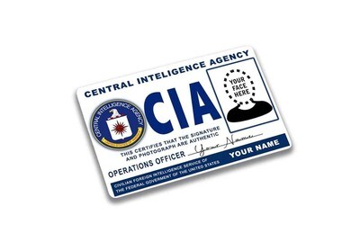 Custom CIA ID Card