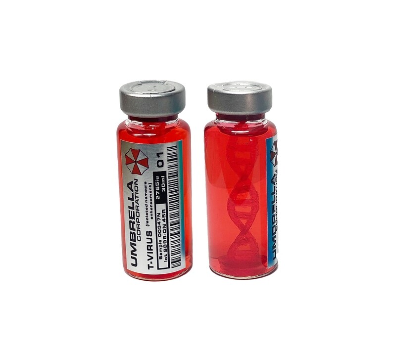 Umbrella Corporation T-Virus 01 Vial Helix DNA