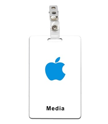 Apple Media ID Badge PVC