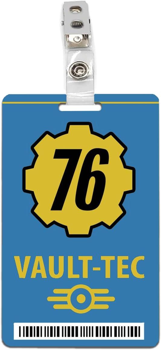 Fallout Vault-Tec Vault 76 ID Badge PVC