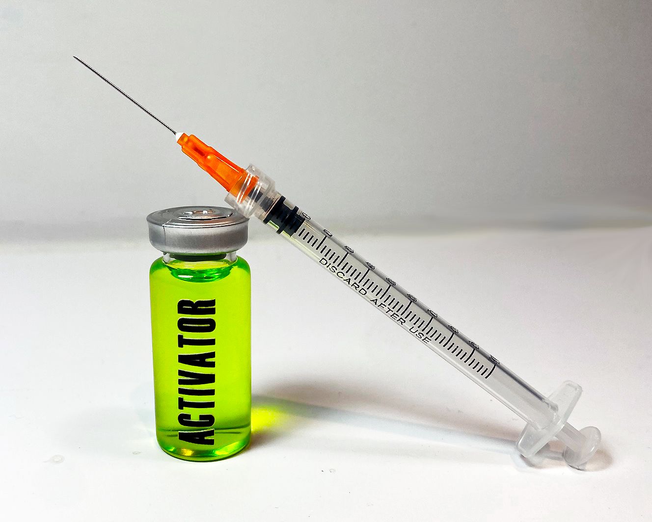 The Substance Activator Serum Vial 10ml Small Bottle with Syringe