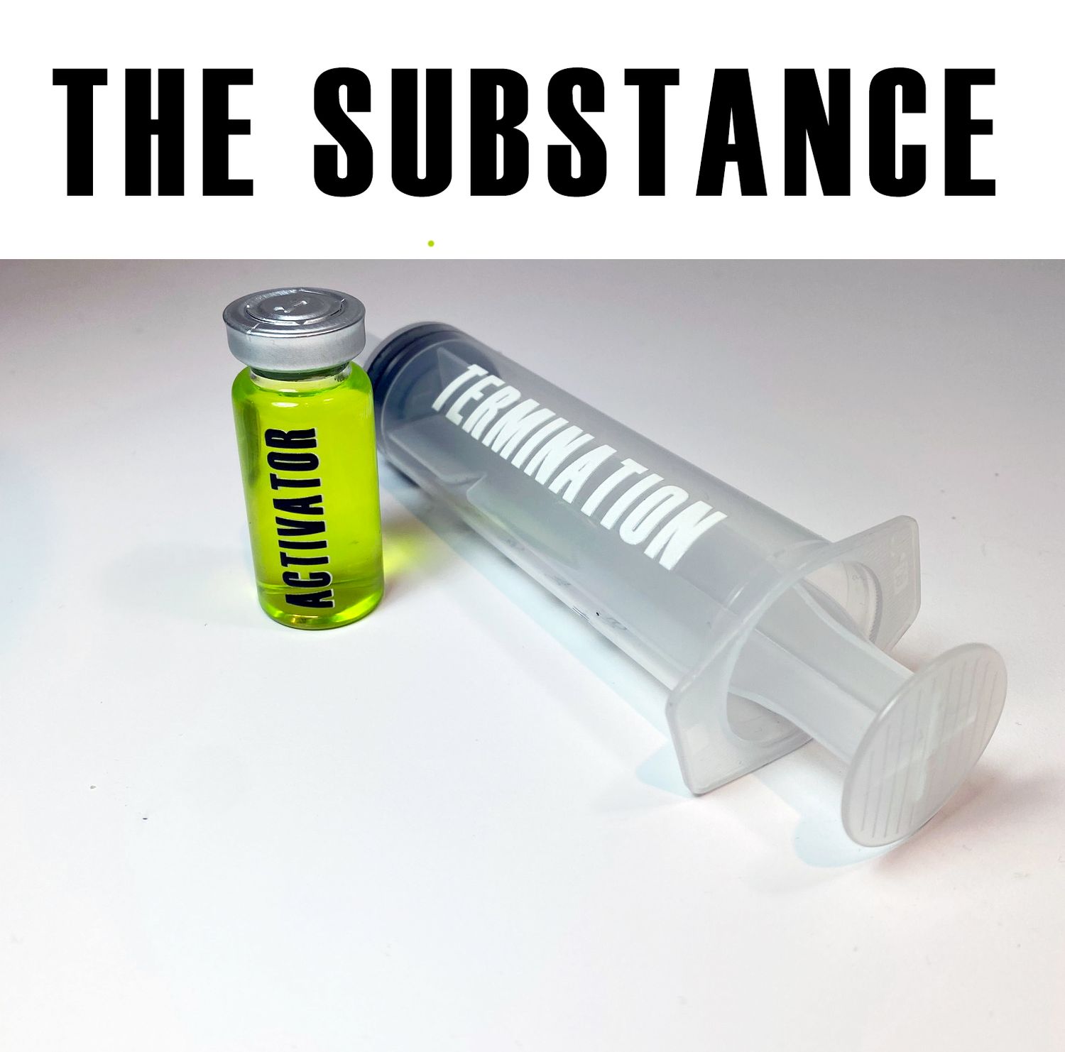 The Substance Activator Serum Vial with Termination Syringe