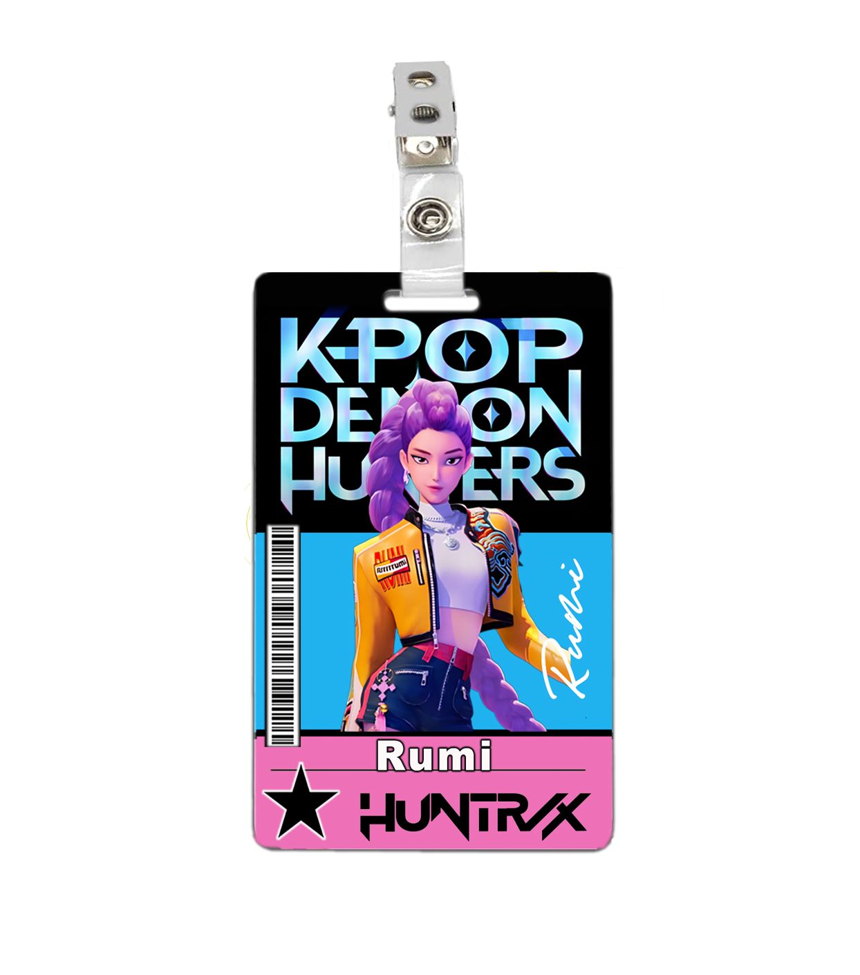 Kpop Demon Hunters Rumi ID Badge