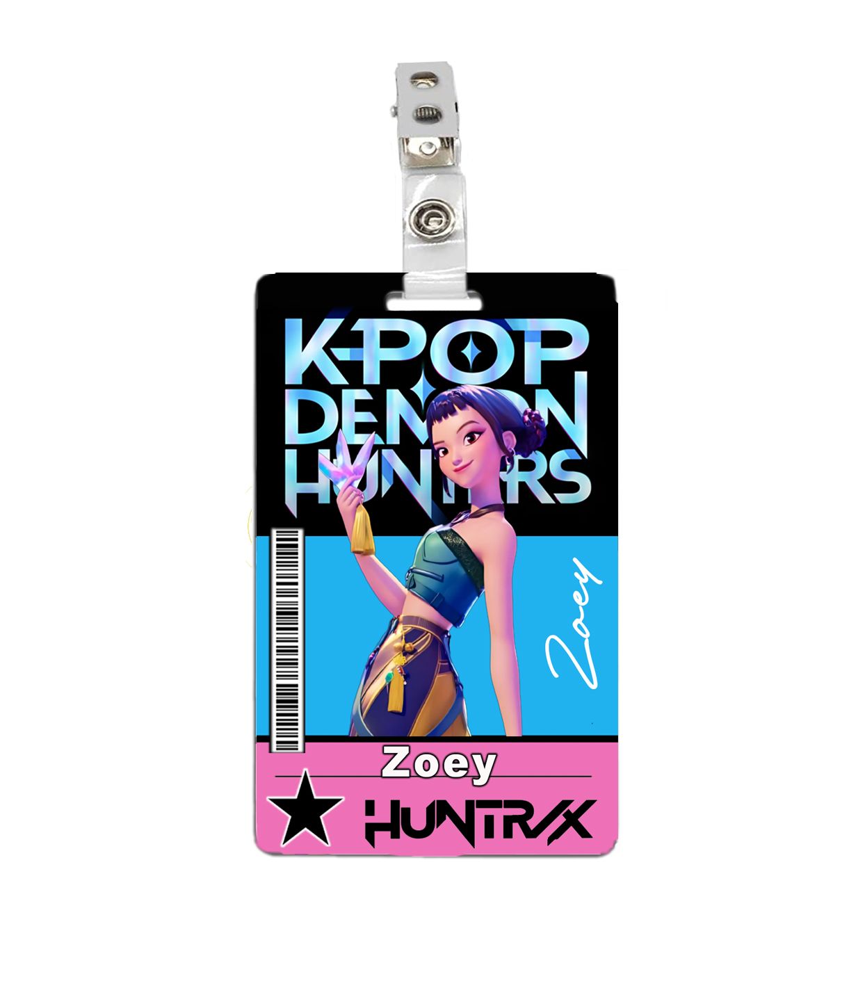 Kpop Demon Hunters Zoey ID Badge