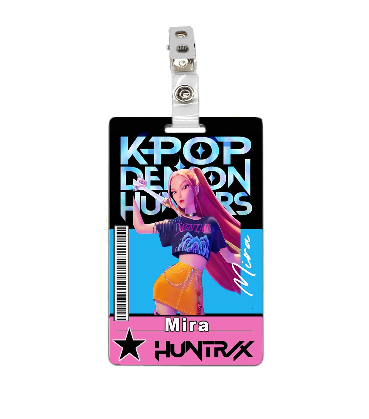 Kpop Demon Hunters Mira ID Badge