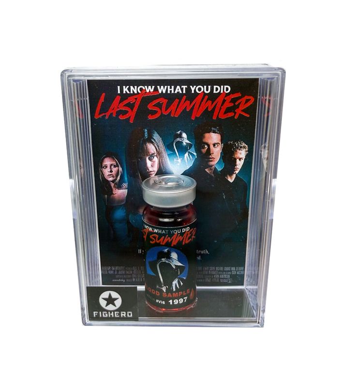 I Know What You Did Last Summer Blood Sample Vial Bottle with Display Collectable Box