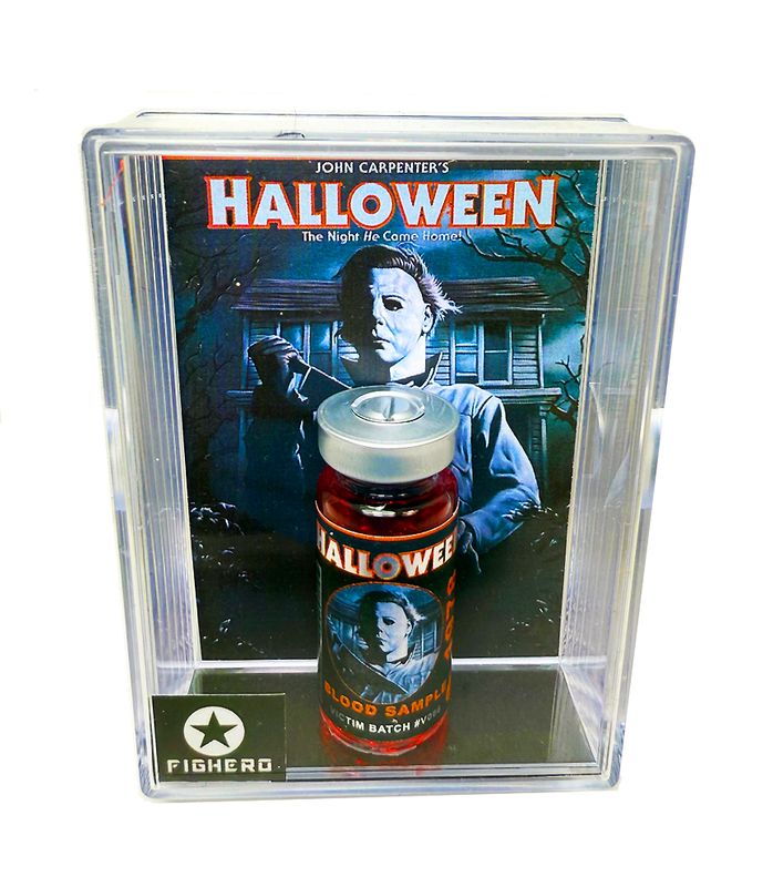 Halloween Blood Sample Vial Bottle with Display Collectable Box Horror