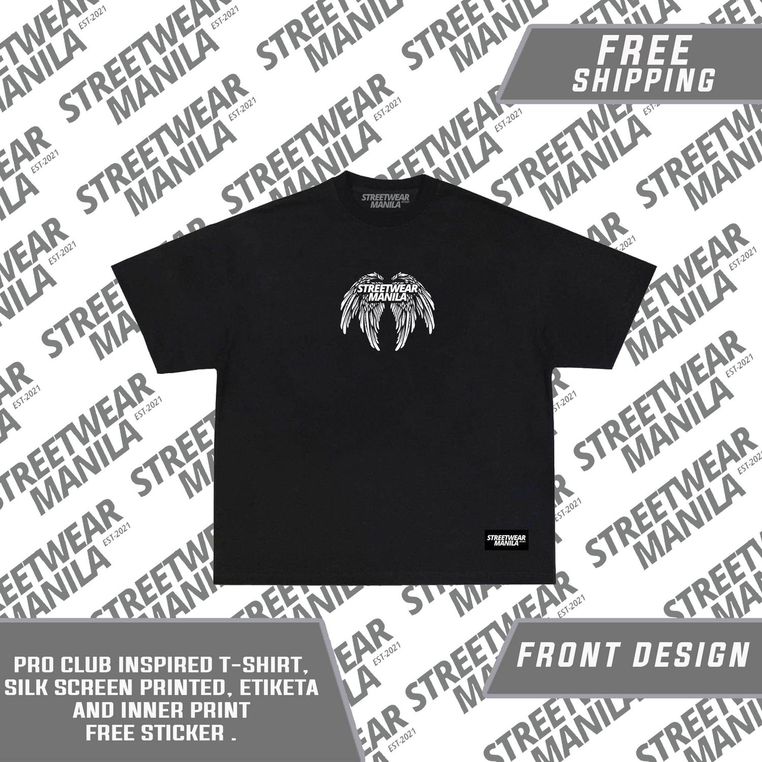 &quot;SOAR HIGHER DREAM BIGGER&quot; T-SHIRT CREWNECK COTTON