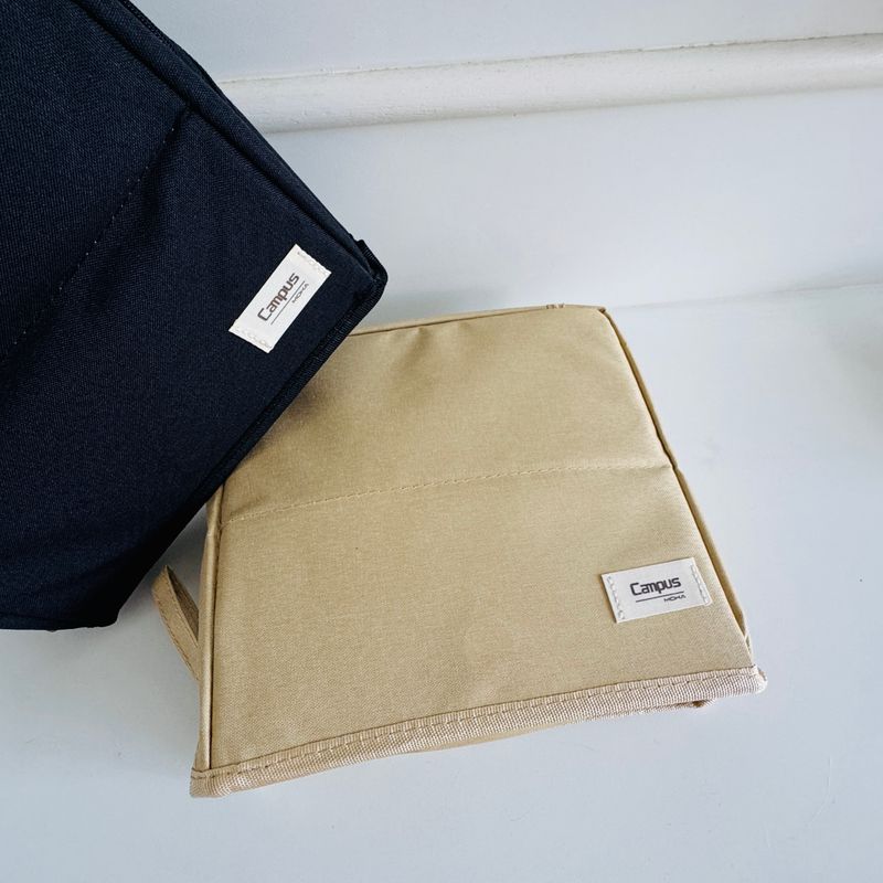 Campus by Kokuyo . Organizer Pouch . Travelling Penstand - Beige