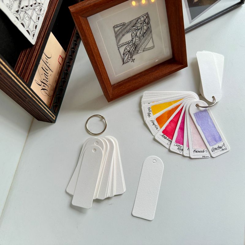 7F5R Studio - Classic Swatch Card Blanks - Set of 25pc