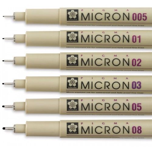 Sakura - Pigma Microns - Box of 12
