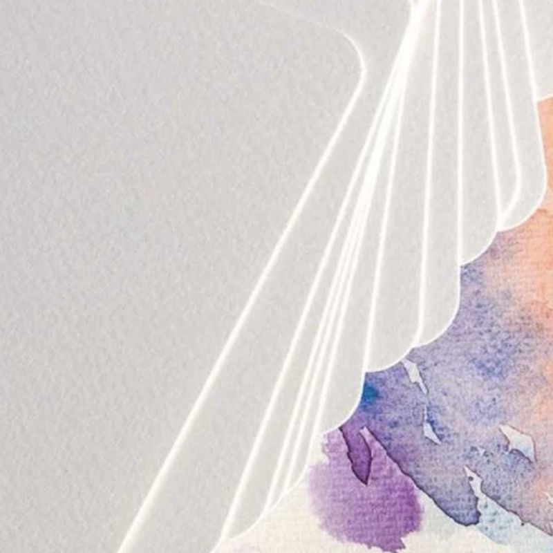 7F5R Studio - Blank Watercolour Postcards - 5 piece set