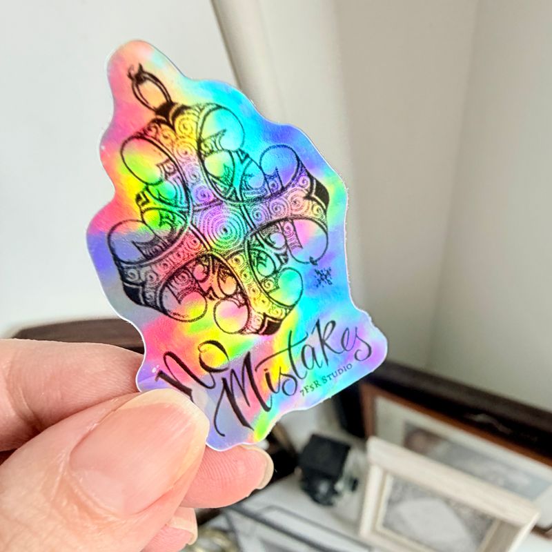 7F5R Studio - Hologram Sticker Set 3+2pcs