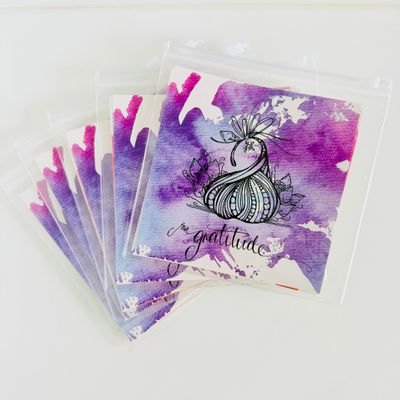 7F5R Studio - Square Postcards . Set of 3
