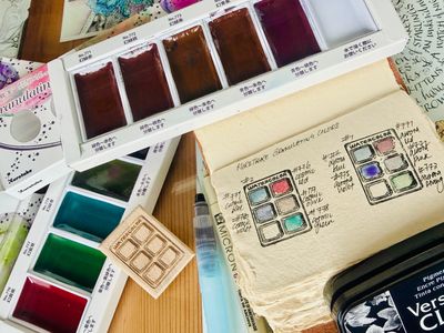 7F5R Studio - Swatch Stamp Palette - 1 stamp