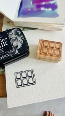 7F5R Studio - Swatch Stamp Palette - 1 stamp