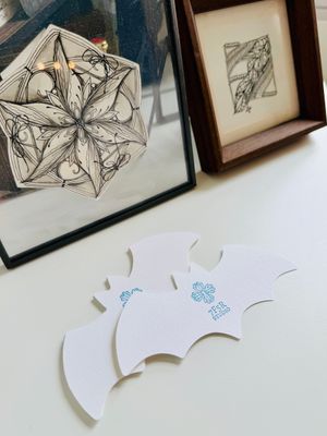 7F5R Studio - Bat Tiles - Set of 10pc