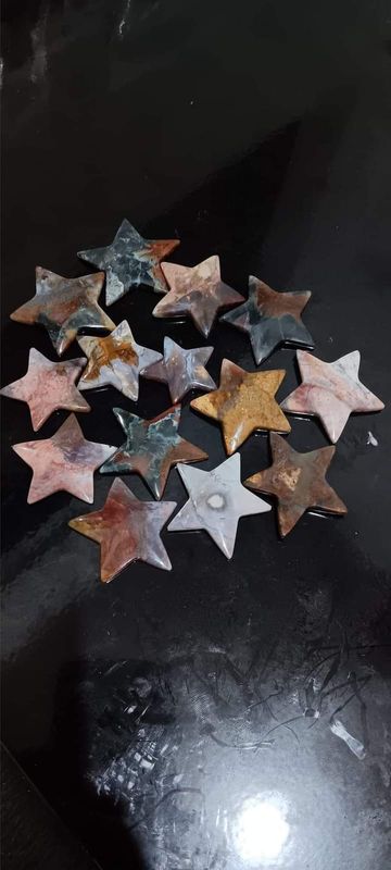 STAR CARVINGS AND A MIXTURE OF OTHER SHAPES