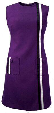 Grand Prix purple dress