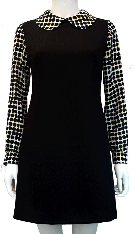 1960s  dress, mod dress, 60s dress,  sixties dress, mary quant style dress, mod style, mod, scooter dress, carnaby streak dress, peter pan collar